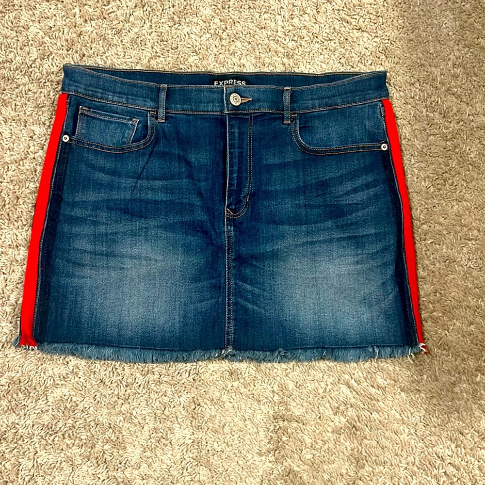 Express Jean Skirt